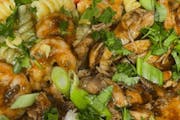 Rasta pasta w/ Jerk Shrimp & Chicken from Taste of the Caribbean 1 - Capitol Heights in Capitol Heights, MD
