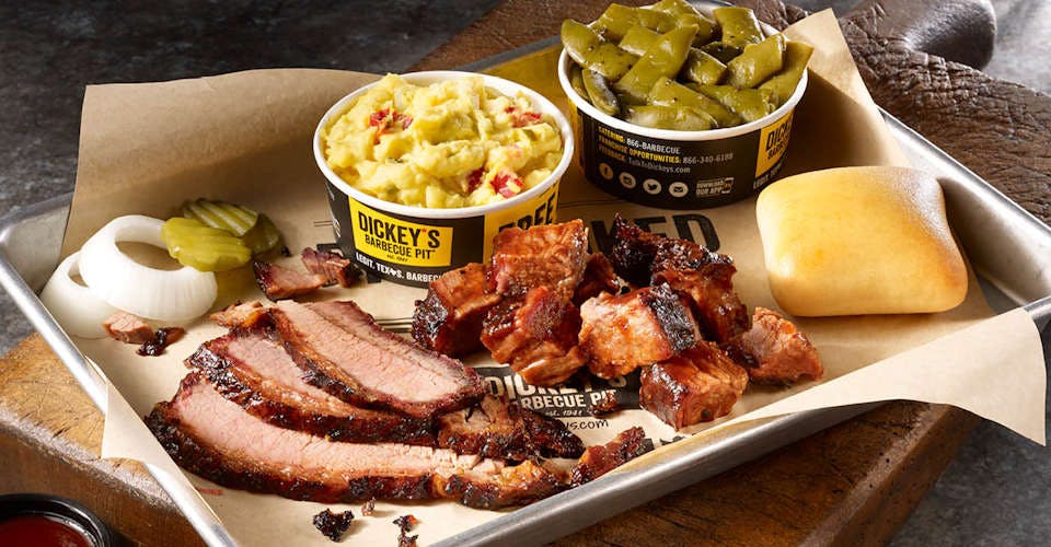 Competition Plate from Dickey's Barbecue Pit: Middleton (WI-0842) in Middleton, WI