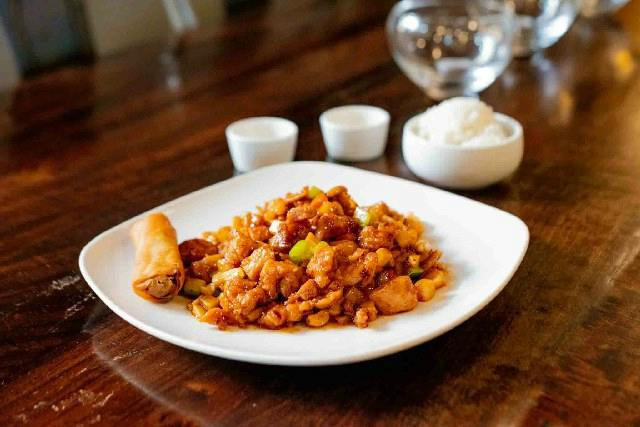 Kung Pao Chicken from Evergreen Restaurant in Ann Arbor, MI