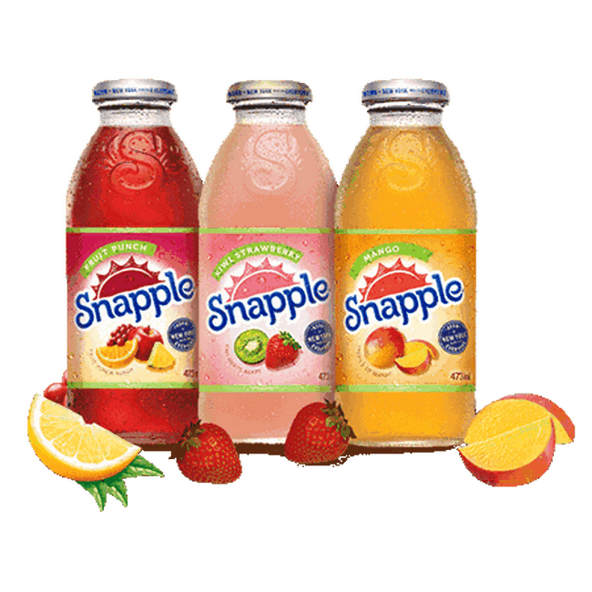 Snapple. from Bullhorns Grill + Burgers - North Broad St in Elizabeth, NJ