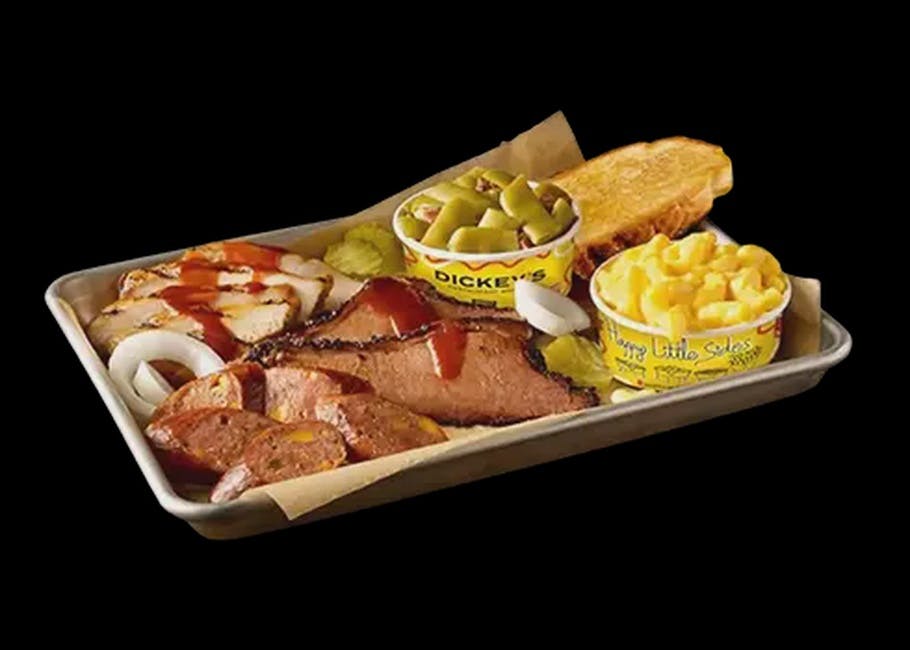 3 Meat Plate from Dickey's Barbecue Pit - Forest Ln. in Dallas, TX