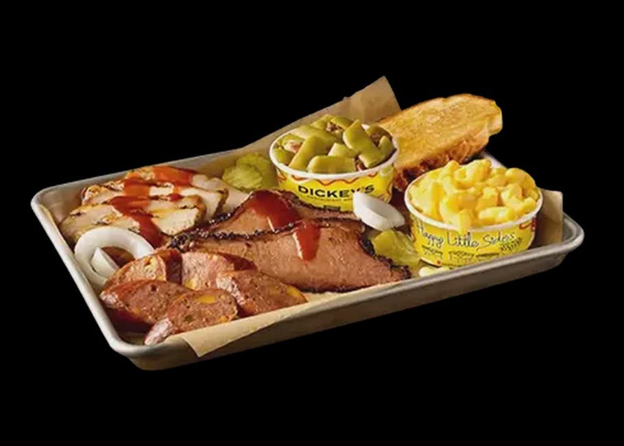 3 Meat Plate from Dickey's Barbecue Pit - La Palma Ave in Buena Park, CA