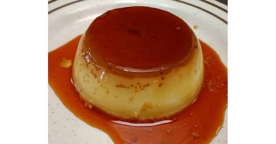 Flan from El Pastor Mexican Restaurant in Madison, WI