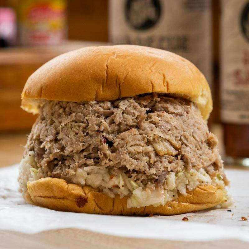 BBQ Pork Sandwich from Ole Time BBQ in Raleigh, NC