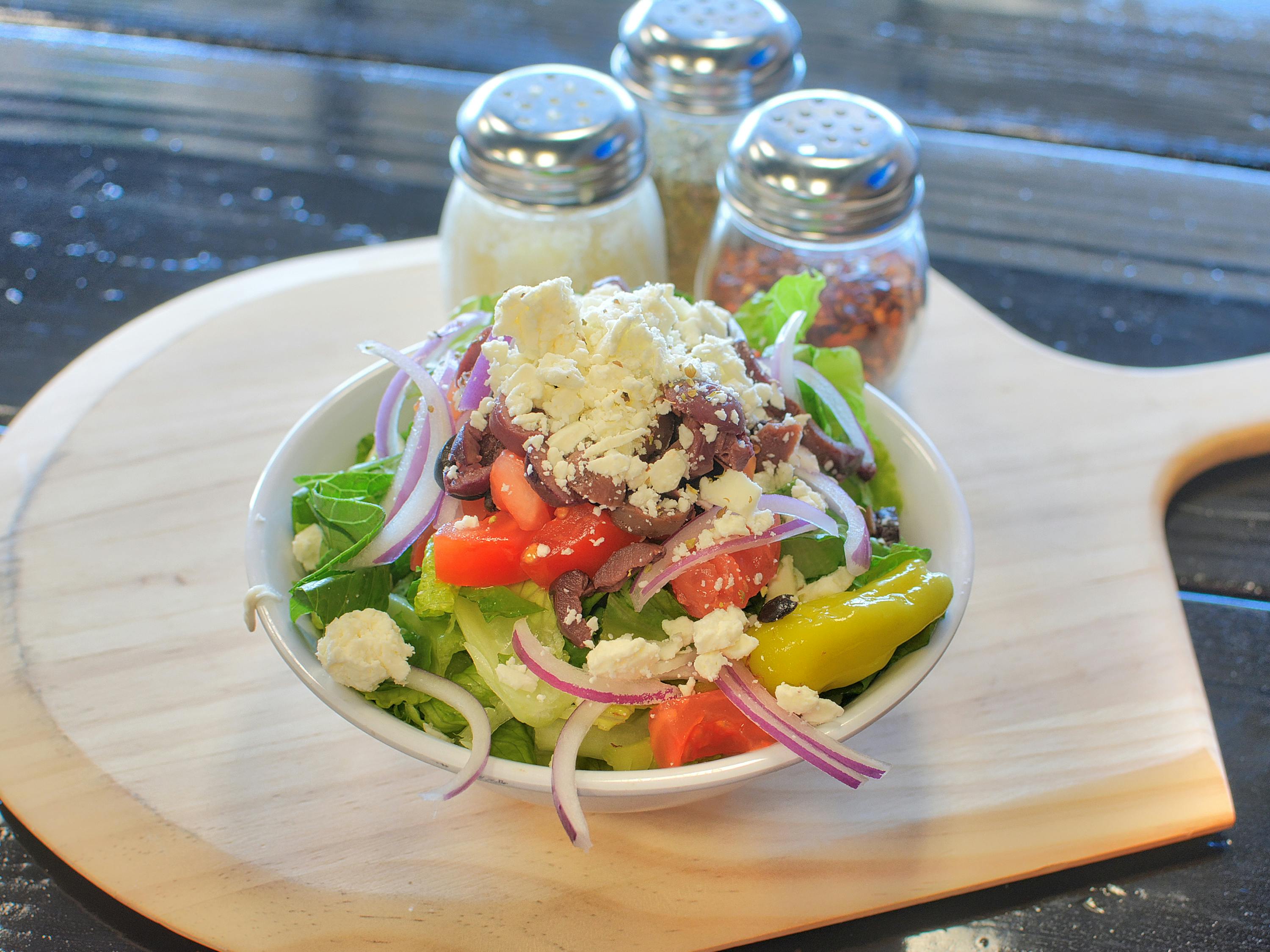 3. Greek Salad from Pacific Pizza - Pomerado Rd in Poway, CA