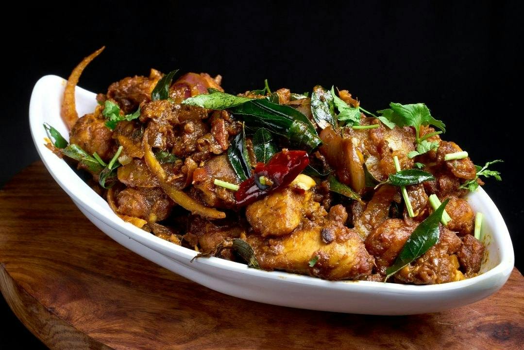 Curry Leaf Chicken from Rock N Grill Indian Authentic Cuisine & Bar in Round Rock, TX