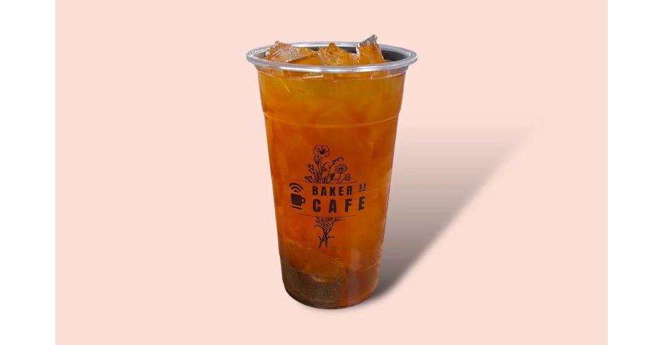 Mango Black Tea from Baker St Cafe in McMinnville, OR