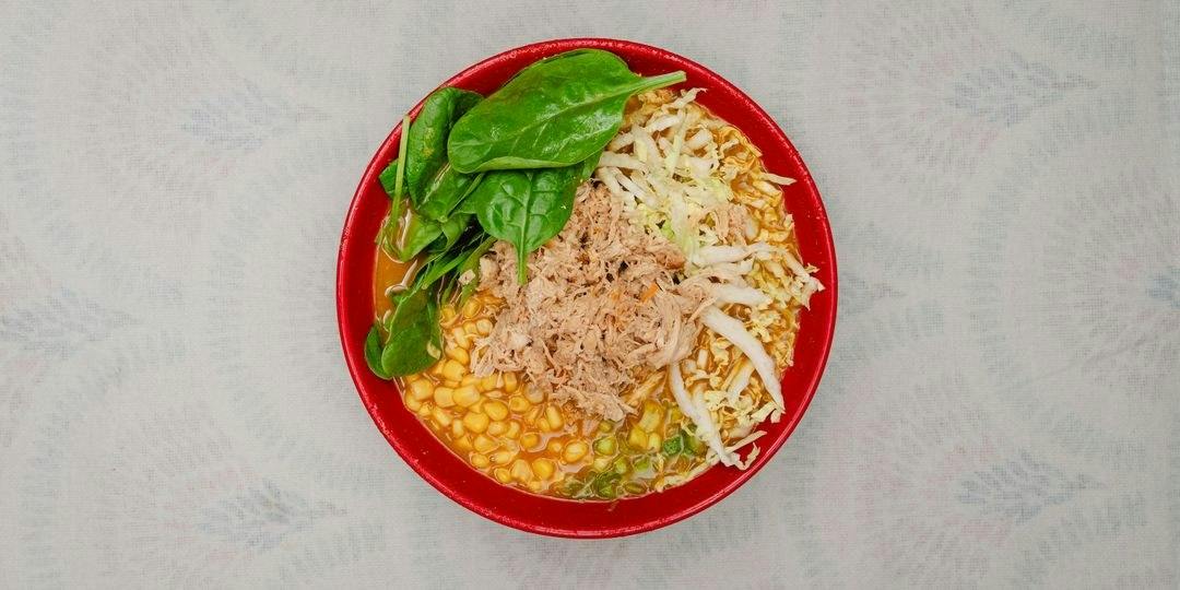Spicy Chicken Curry Ramen from Ramen Bowls in Lawrence, KS
