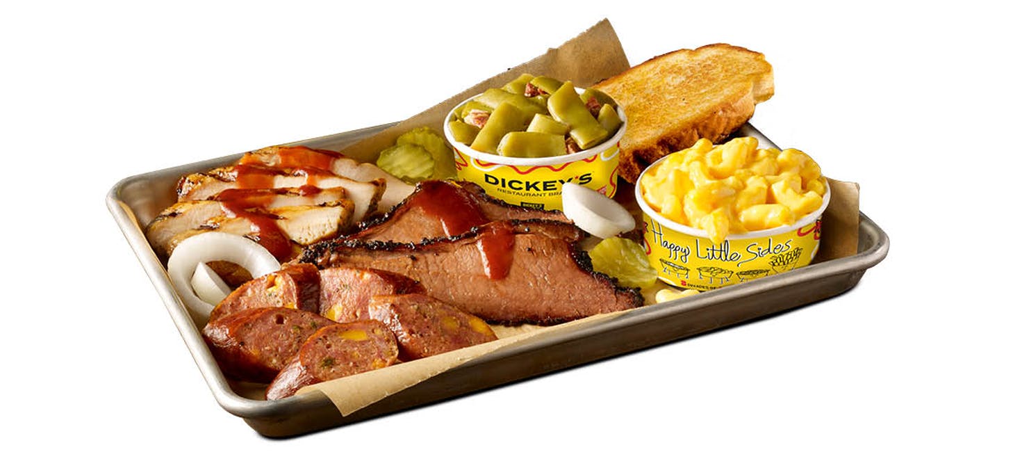 3 Meat Plate from Dickey's Barbecue Pit - Adler Dr in Dallas, TX