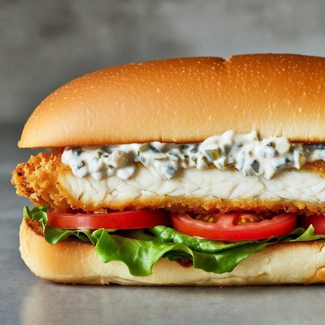 Classic Whiting Sub from Bailey Seafood in Buffalo, NY