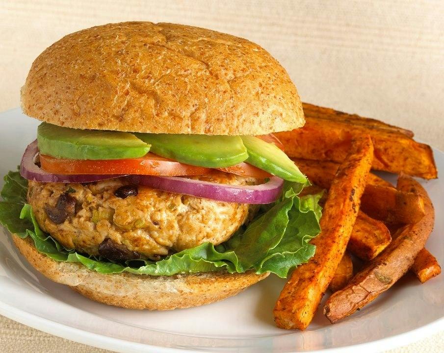 Veggie Burger from Mike's Food and Spirits in Somerville, Ma