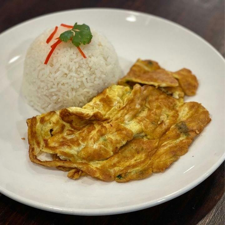 Thai Omelet from Thai Kitchen in Ames, IA