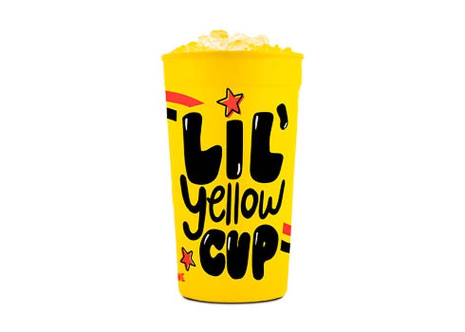 Lil' Yellow Cup from Dickey's Barbecue Pit: Kenosha 74th Place (WI-0575) in Kenosha, WI