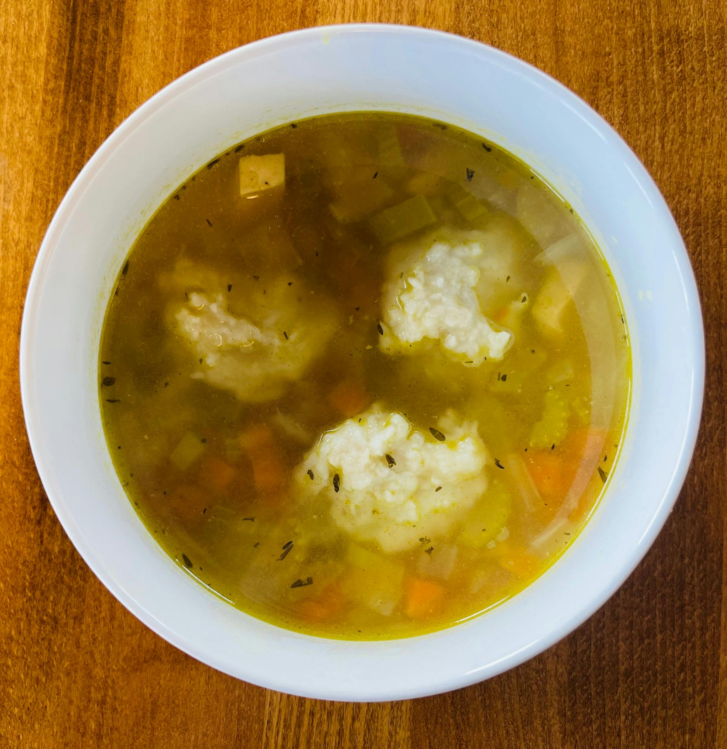 Soup of the Week- Chicken Dumpling from Arrosto Delicatessen in Sheboygan, WI