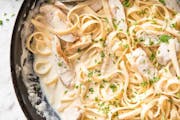 Chicken Alfredo from Bailey Seafood in Buffalo, NY