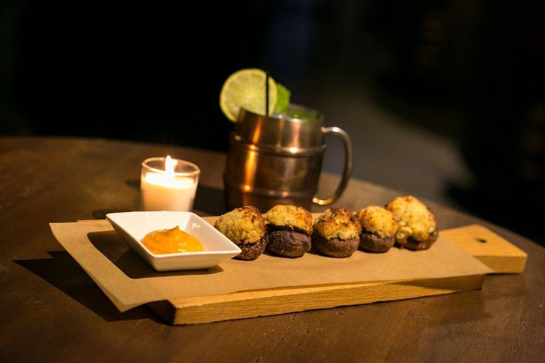 Stuffed Mushrooms from The Bottle Room in Green Bay, WI