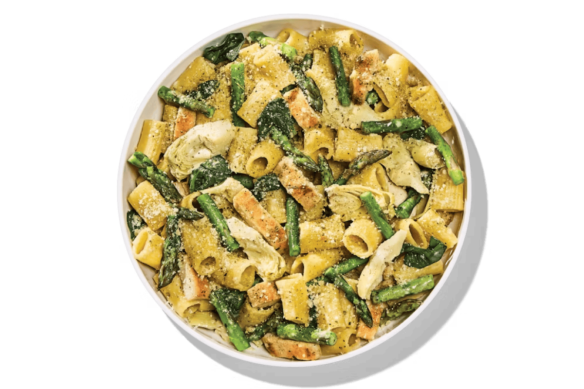Chicken Artichoke & Asparagus Rigatoni from Noodles & Company - Ames in Ames, IA