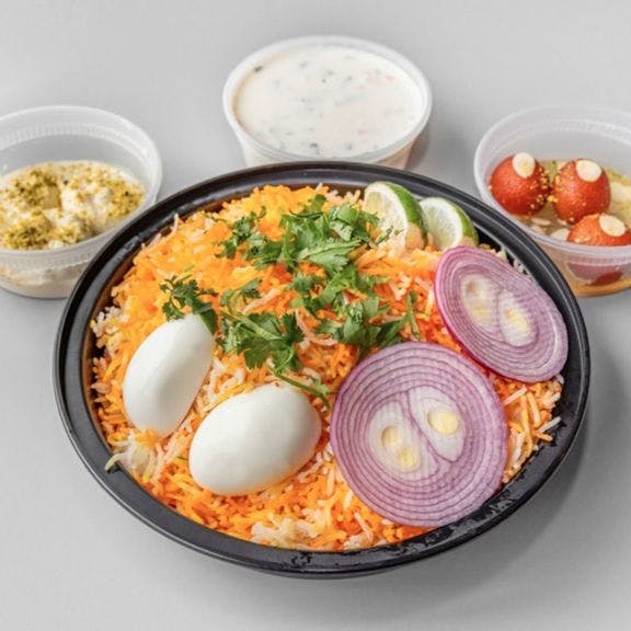 Shrimp Biryani Family pack from Noor Biryani Indian Grill in Suffern, NY