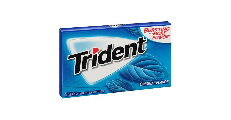Trident Gum, Original from Mobil - S 76th St in West Allis, WI