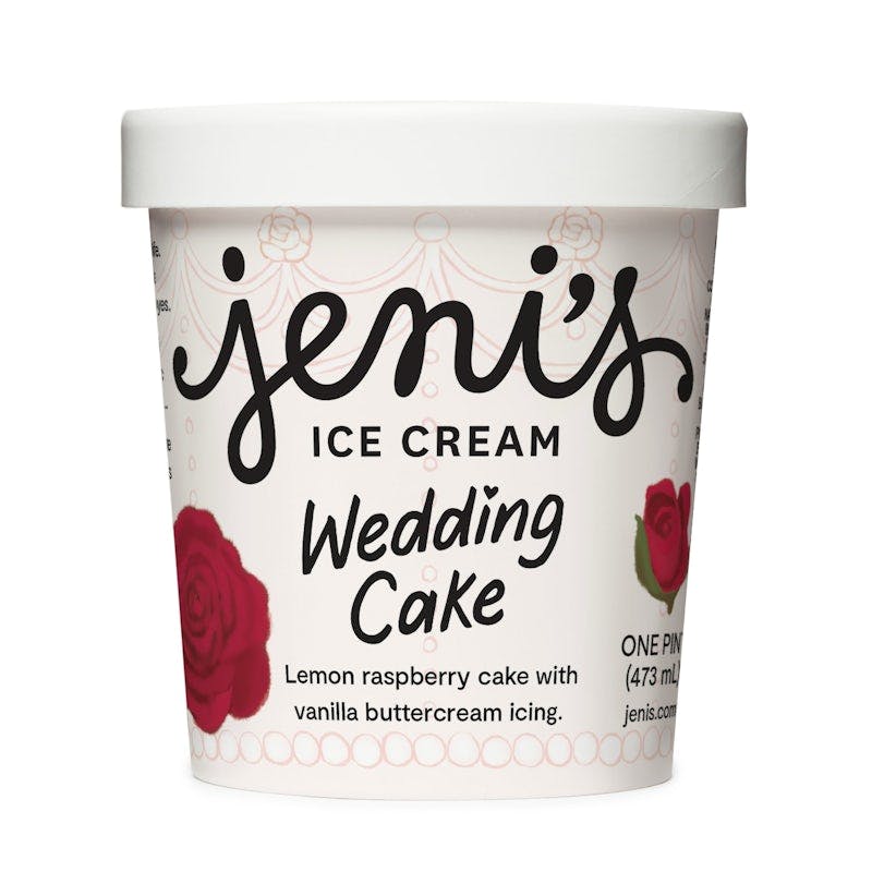 Wedding Cake Ice Cream Pint from Jeni's Splendid Ice Creams - E 36th St in Charlotte, NC