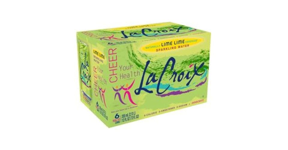 LaCroix Sparkling Water Lime 6 Pack (72 oz) from CVS - SW 21st St in Topeka, KS