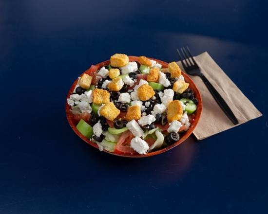 Greek Salad from Pepz Pizza - S. Brookhurst St. in Anaheim, CA