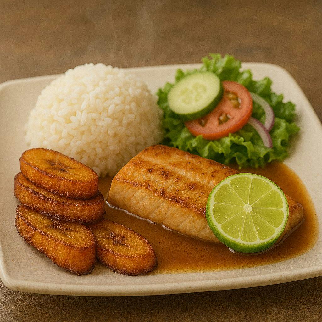 Mahi Mahi Plate from C'est Bon Caribbean Creole Cuisine in Baytown, TX