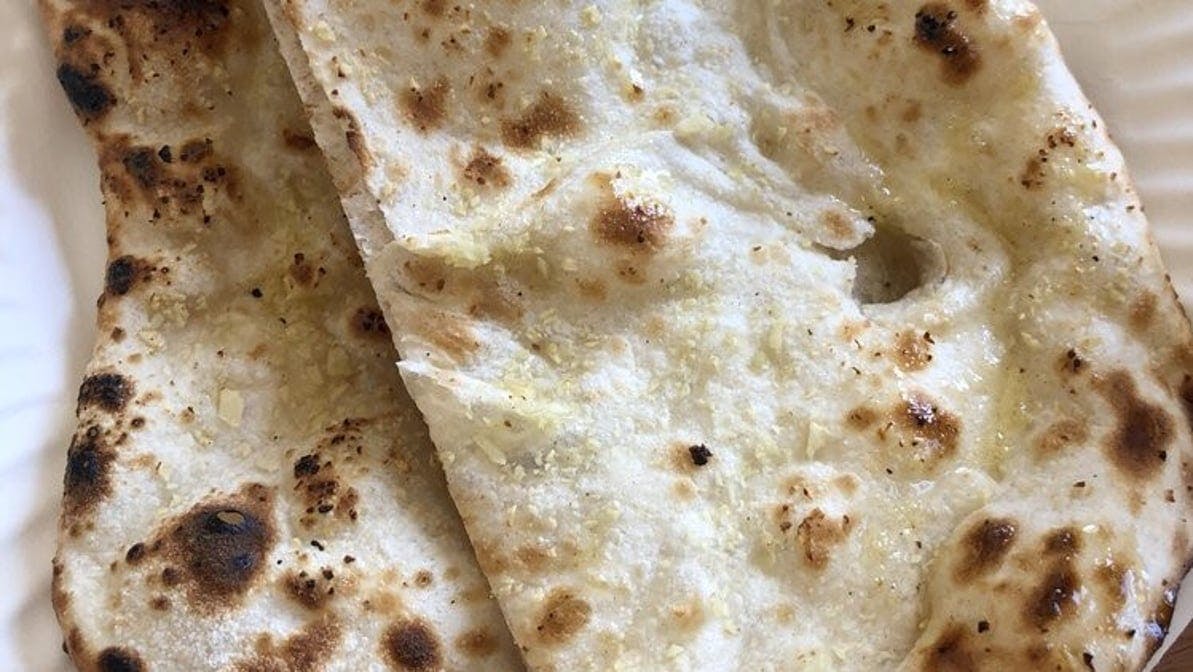 Garlic Naan from Punjabi Tandoor - San Diego (Morehouse Dr) in San Diego, CA