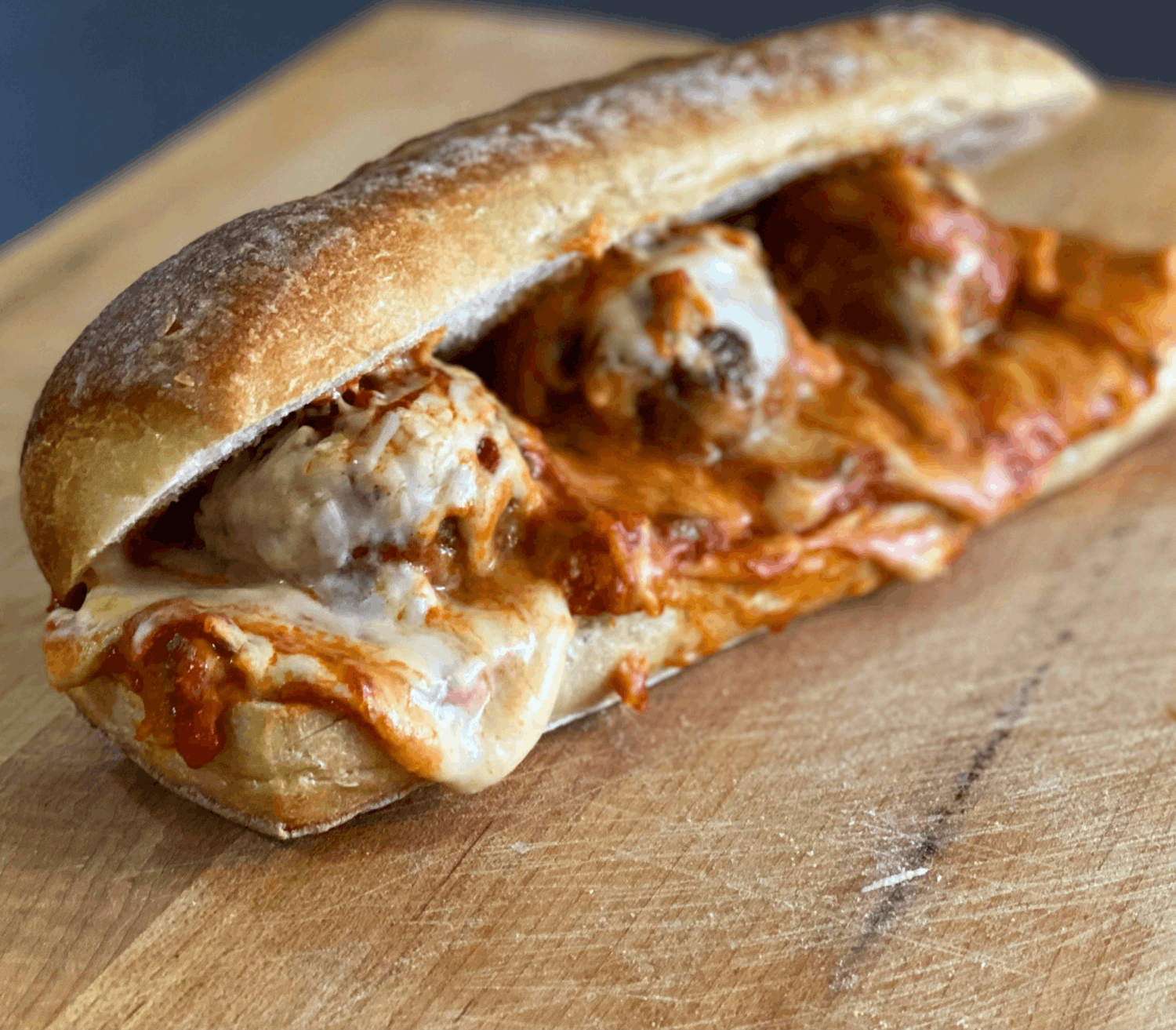 Meatball Parm Sub from Jo Jo's New York Style Pizza in Hollywood, FL