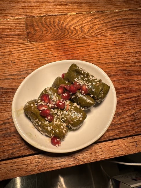 Lunch Grape leaves from Mezze #1 in Conroe, TX