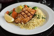 Grilled Saffron Salmon from Casablanca in Milwaukee, WI