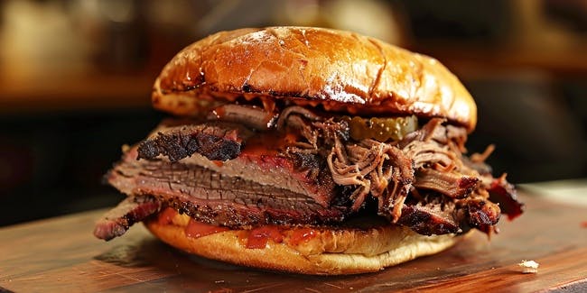 Brisket - Sandwich from Santa Maria BBQ in Huntington Beach, CA