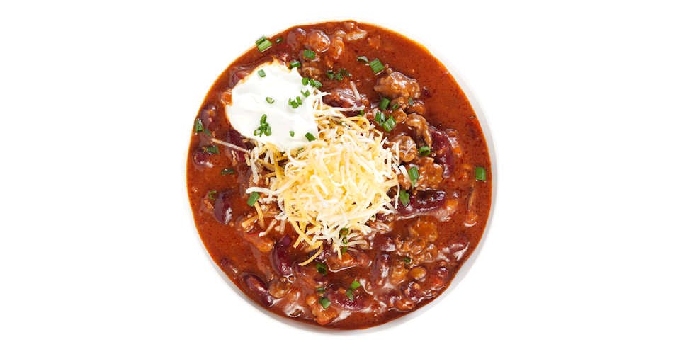 Cup of Chili from JustVeggiez in Madison, WI