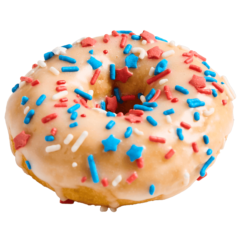 Glazed Americana from Duck Donuts Madison in Madison, WI