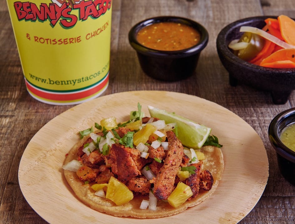 Al Pastor Taco from Benny's Tacos - West Hollywood in Los Angeles, CA