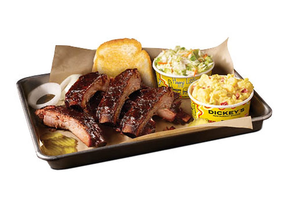 Pork Rib Plate from Dickey's Barbecue Pit - W Nob Hill Blvd in Yakima, WA