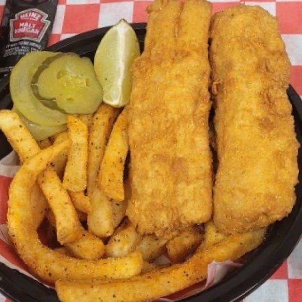 FRIDAY FISH FRY - Fried Cod (FRIDAY'S ONLY) from Beef Butter BBQ - N Sherman Ave in Madison, WI