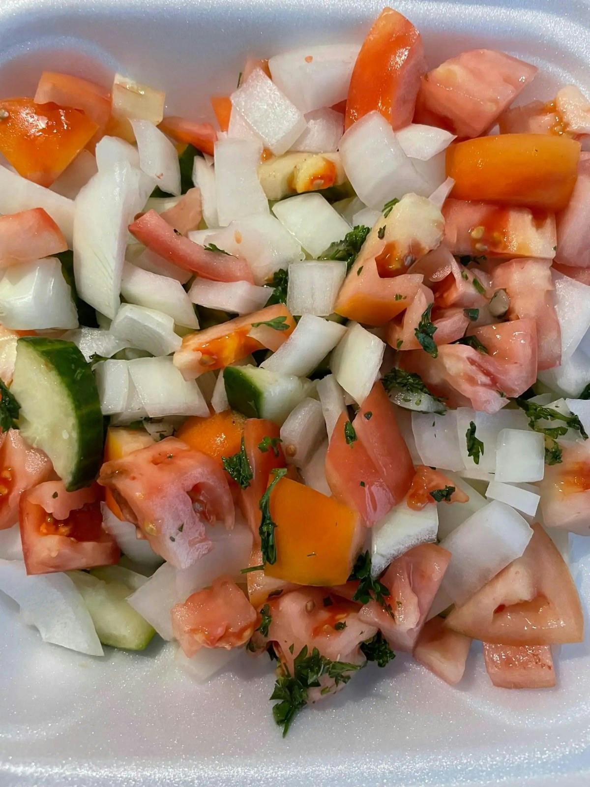Village Salad from Sheeba Express in Detroit, MI