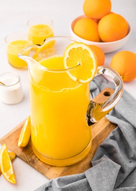 Fresh Orange Juice from Gardens Coffee & Tea - Los Feliz Blvd in Los Angeles, CA