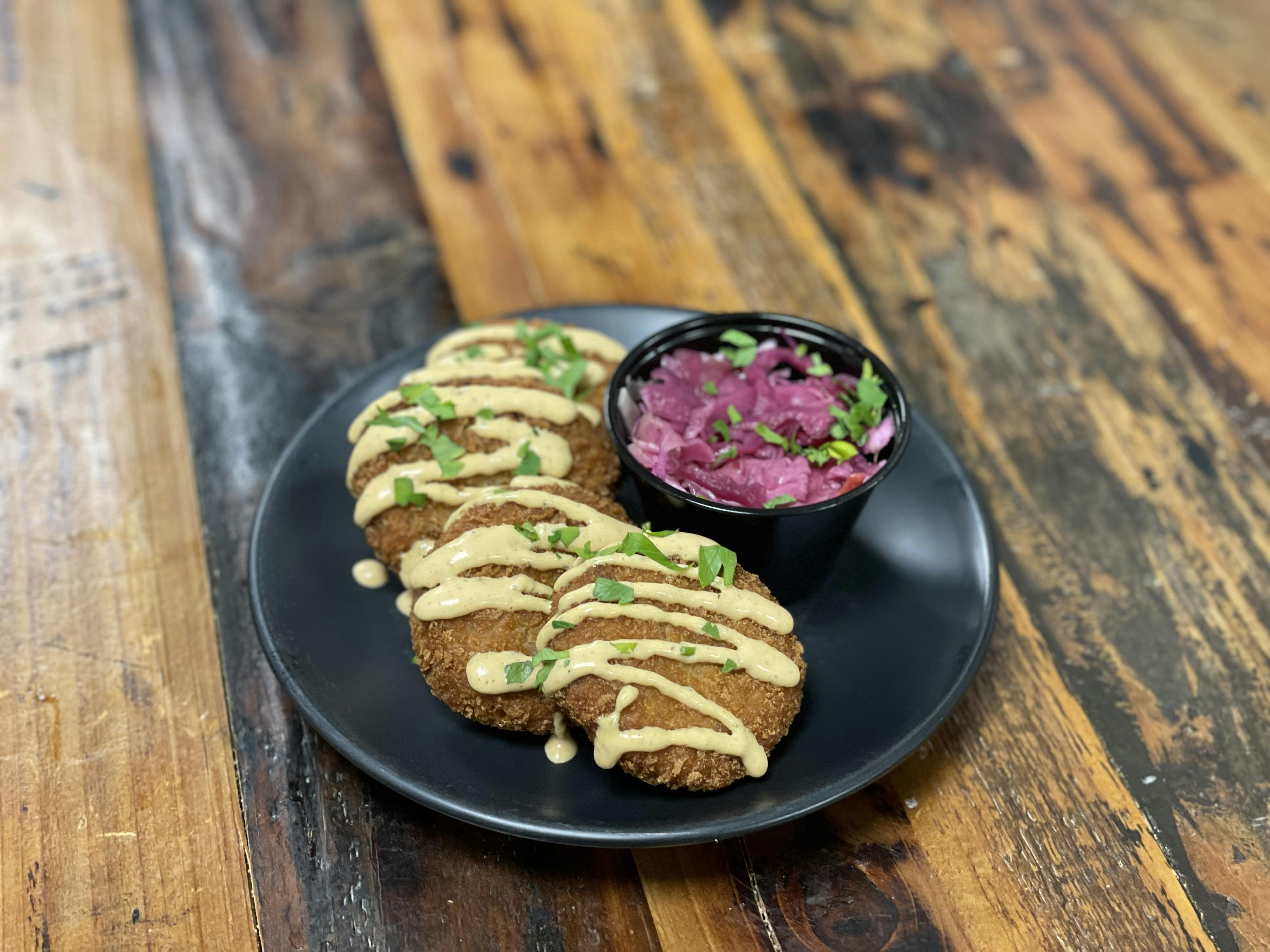 Crab Cakes from Sip Wine Bar & Restaurant in Tinley Park, IL