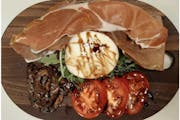 Burrata from Nino's Italian Restaurant in Atlanta, GA