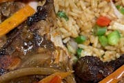 Jerk Chicken leg & thigh Veggie Rice from Taste of the Caribbean 1 - Capitol Heights in Capitol Heights, MD