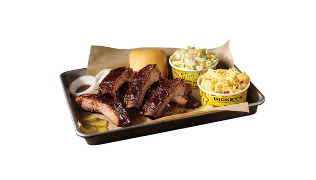Pork Rib Plate from Dickey's Barbecue Pit - East Via de Ventura in Scottsdale, AZ