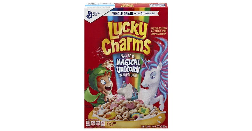 Lucky Charms Cereal (10.5 oz) from Walgreens - Central Bridge St in Wausau, WI