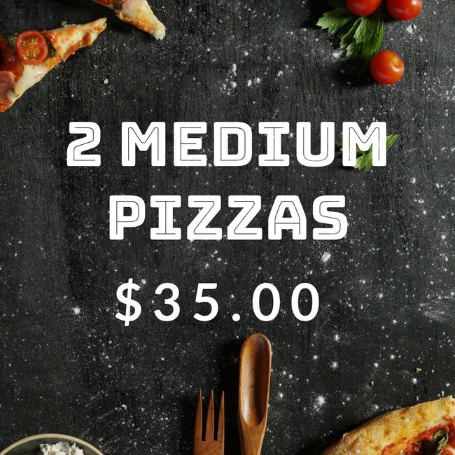 2 Medium Pizza Deal from Z?s Pizza - NE 8th St in Bellevue, WA