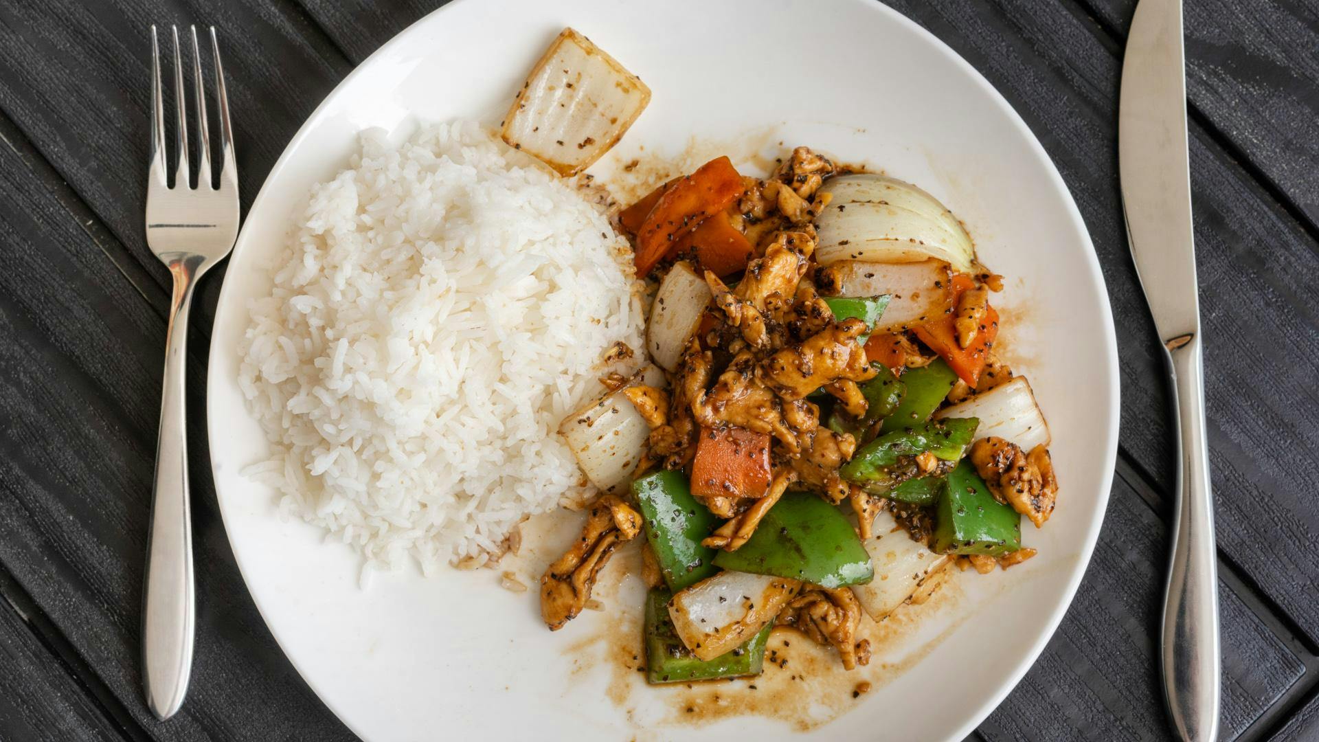 Black Pepper Steak (5LB Half Pan) from General Tso's Restaurant & Catering - Dunwoody in Dunwoody, GA