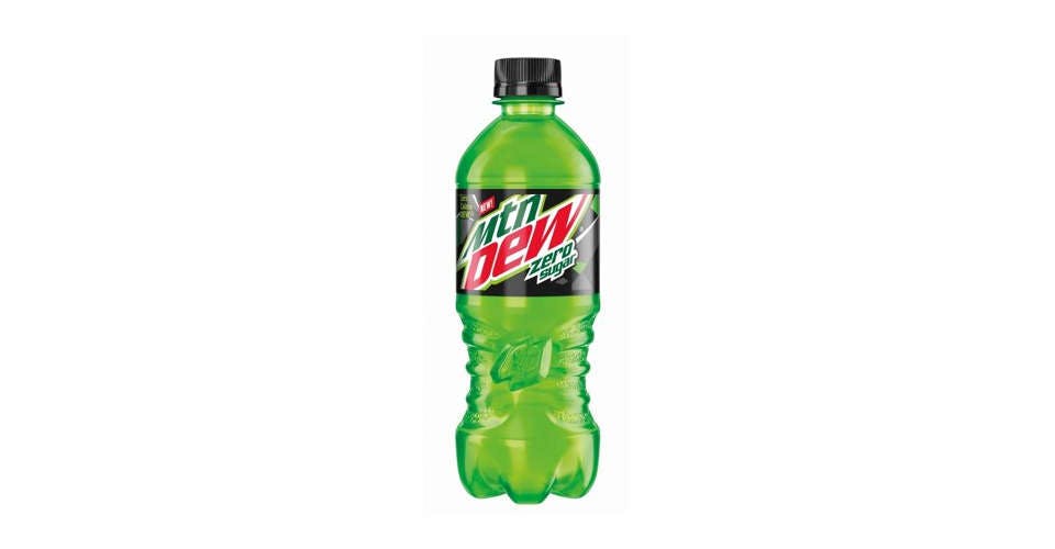Mountain Dew Zero Sugar, 20 oz. Bottle from BP - W Kimberly Ave in Kimberly, WI