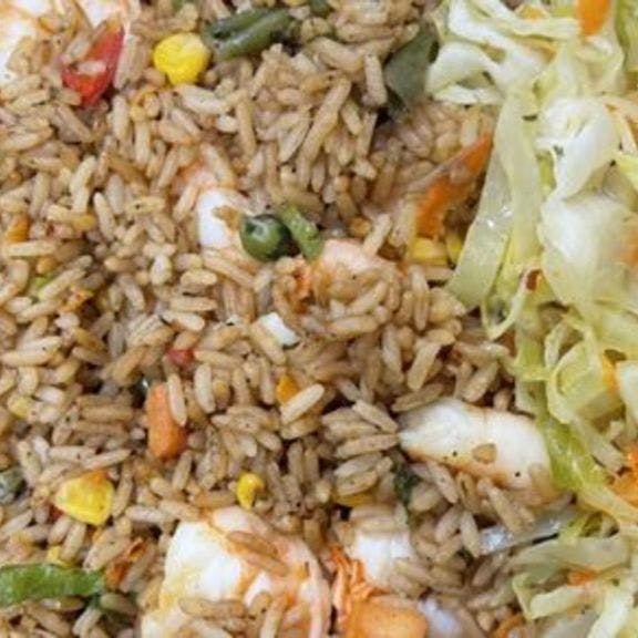Fried Rice with shrimp from Taste of the Caribbean 1 - Capitol Heights in Capitol Heights, MD