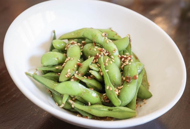 Edamame from Red Rooster Brick Oven in San Rafael, CA