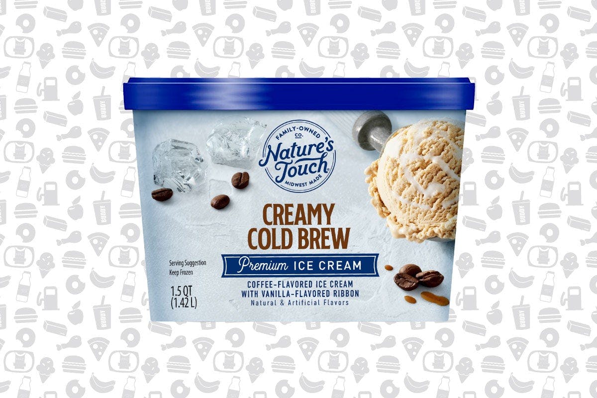 Nature's Touch Ice Cream Creamy Cold Brew, 1.5-Quart from Kwik Trip - E Moreland Blvd in Waukesha, WI